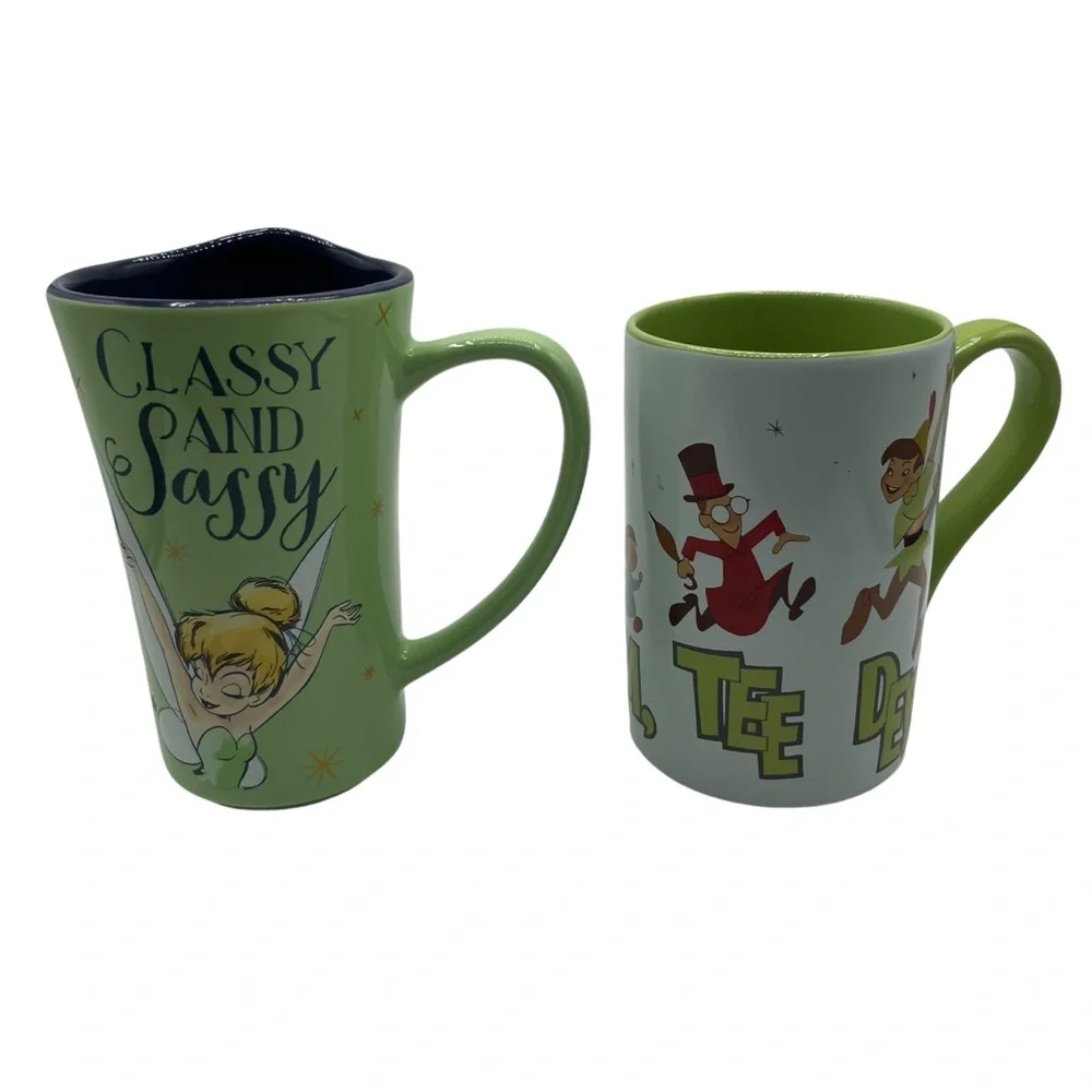 DISNEY PETER PAN & WENDY LOT DISNEY PETER PAN MUG SET – TINKER BELL & LOST BOYS